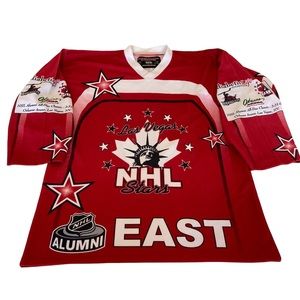 2007 NHL Alumni All-Star Classic Game Las Vegas Wranglers Hockey Jersey Size XL